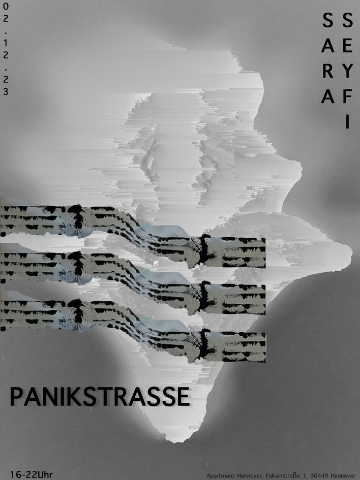 Ausstellungsplakat Panikstrasse